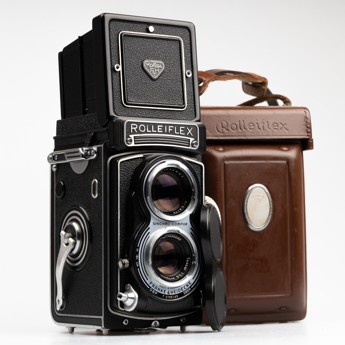 ⭐MINT⭐ SERVICED Rolleiflex T Camera TLR Zeiss Tessar 75mm 3.5 MX
