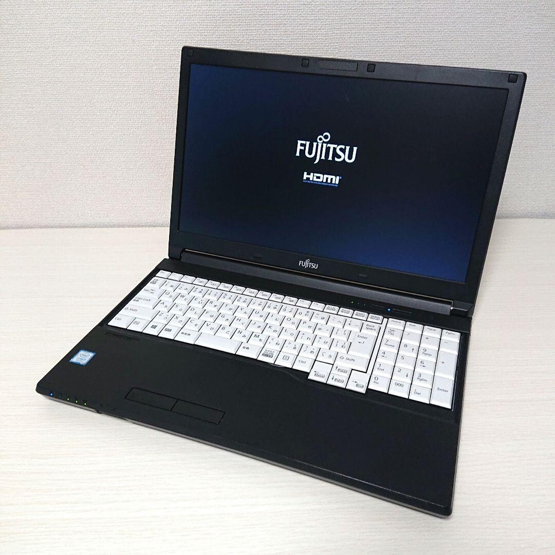 Fujitsu laptop LifeBook A577 15.6 type FHD 256gb 8gb 7th