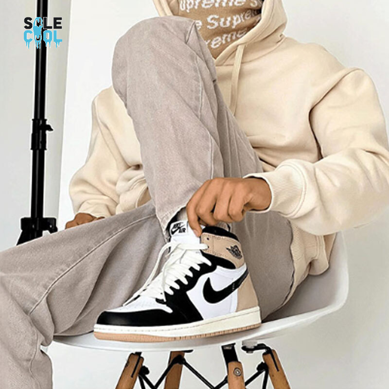 Air Jordan 1 AJ1 Retro OG High Latte Women Shoes FD2596-021 | eBay