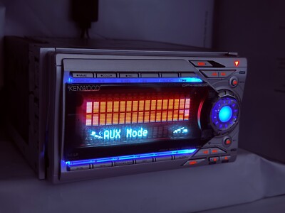 Kenwood DPX-630M 2DIN Vintage CD MD JDM w/ External Bluetooth Rare