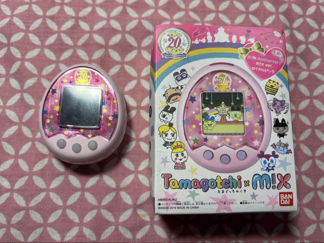 tamagotchi Tamagotchi Mikusu 20Th Anniversary M X Royal Pink Japan