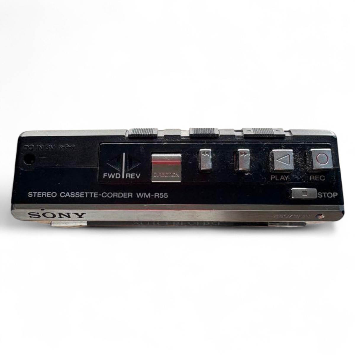 Sony Walkman WM-R55 Cassette Player Recorder Black For Parts Not