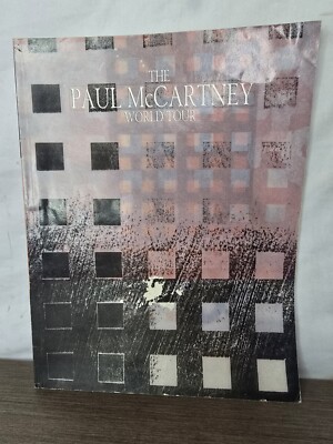 Vintage Paul McCartney Concert Program & Magazine 1989 1990 World