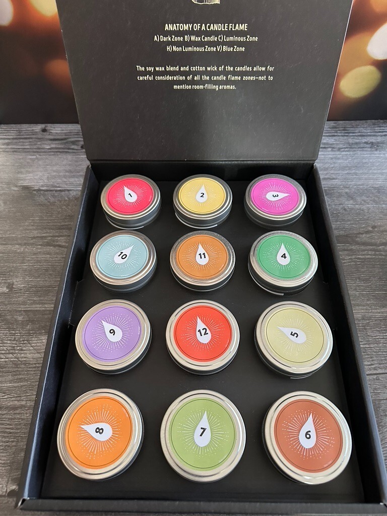 Trader Joe's 12 Days of Scented Candles Advent Calendar Special