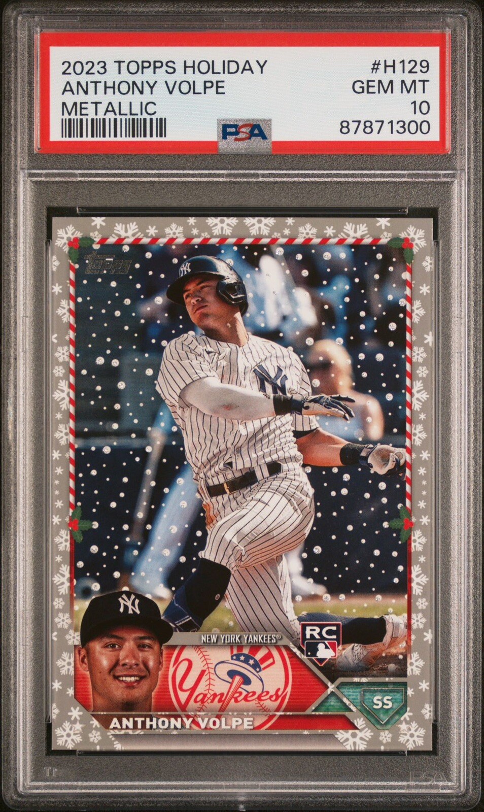 2020 Bowman PSA 10 2020 Anthony Volpe Bowman Chrome Prospects