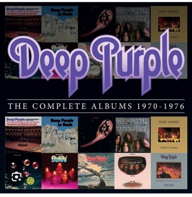 DEEP PURPLE 💜 The Complete Albums 10 CDS💿 1970-1976 NEW SEALED