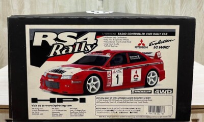 HPI RC RS4 Rally 1/10 MITSUBISHI Lancer Evo VI WRC 4WD Tommi