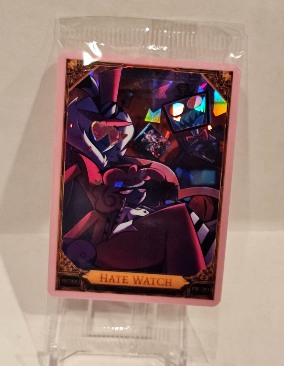 HATE WATCH Pink Cracked Ice Promo Hazbin Hotel PR-20 LIMITED