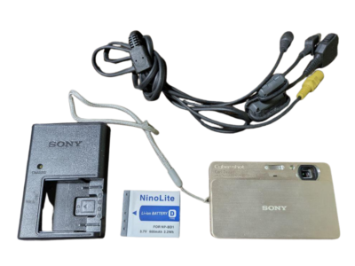 SONY Cyber-shot DSC-T700 Gold 10.1MP Compact Digital Camera From