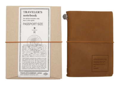 Starbucks Reserve Roastery Tokyo Traveler's Notebook Passport Size