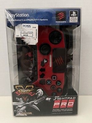 Mad Catz Playstation Street Fighter V Fight Pad PRO PS3 PS4