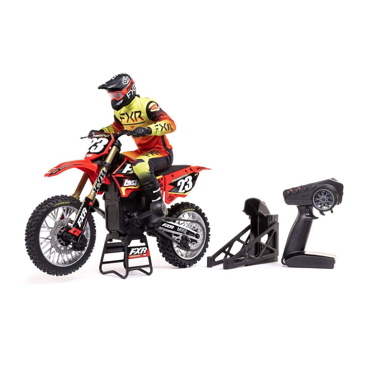 Team Losi 1/4 Promoto-MX R/C Dirt Bike Motorcycle RTR FXR Red 40+