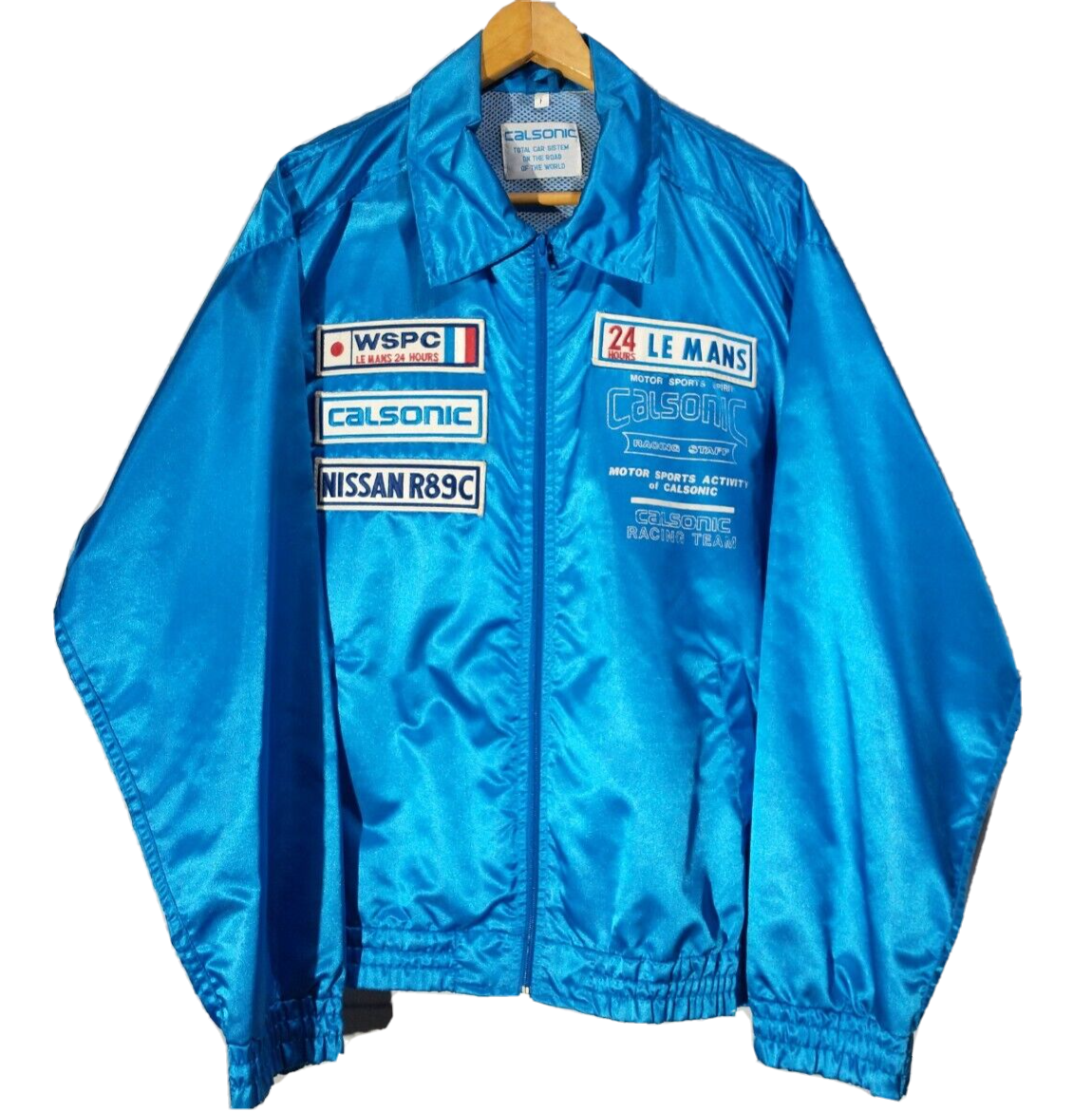 Vintage 1989 Nissan R89C Calsonic Racing Staff 24 Hours Le Mans