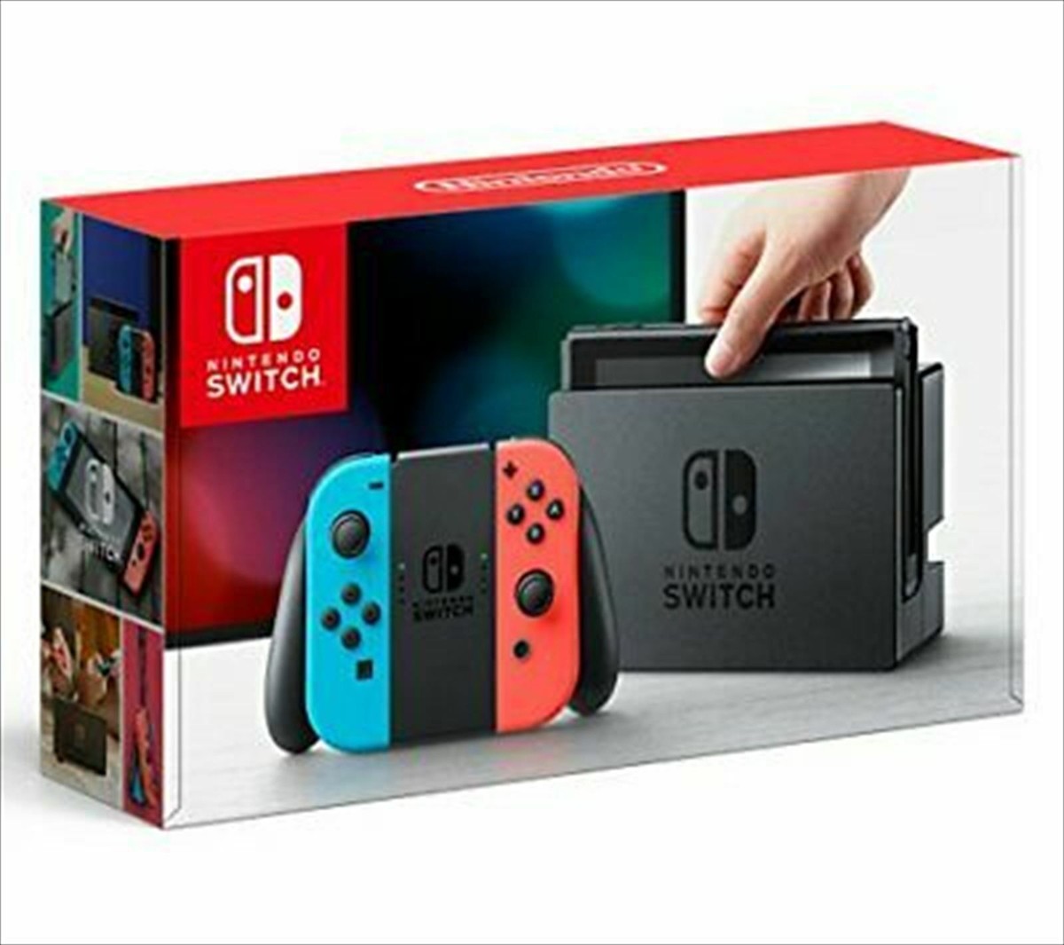 Nintendo Joy-Con L Neon Blue R Neon Red Nintendo Switch | eBay