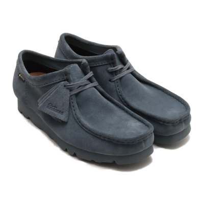 Clarks Wallabee GORE-TEX Blue Grey Suede 26176570 UK 4-13 | eBay