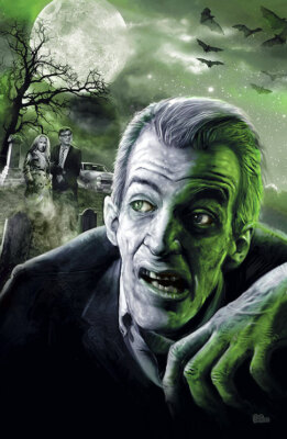 Hinzman Zombie Art Print – Night of the Living Dead Tribute by
