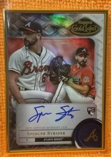 Spencer Strider #FA-SS Prices | 2022 Topps Gold Label Framed