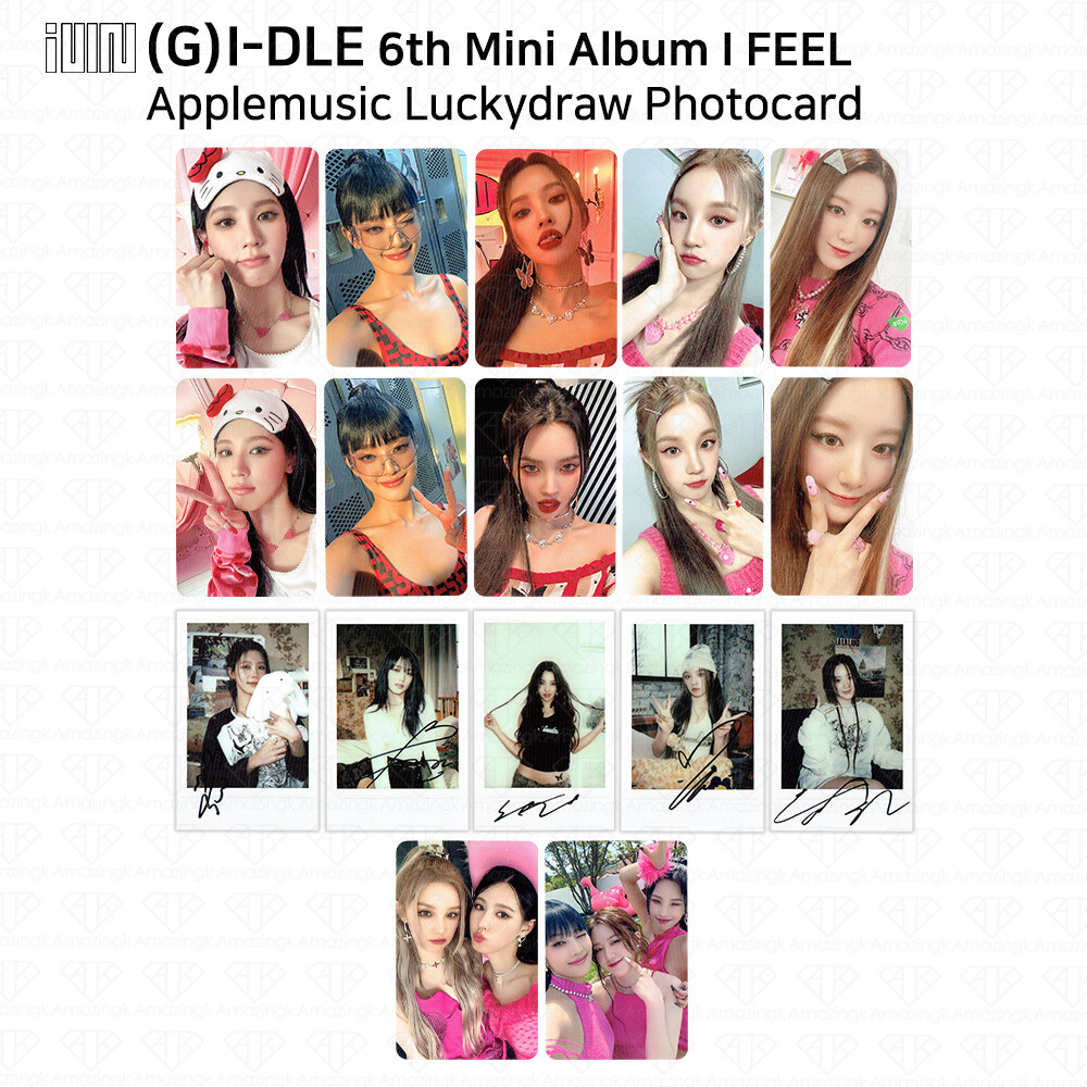 G)I-DLE I FEEL 一直娯 中華 上海 当選者 限定 ミヨン G)I-DLE I FEEL