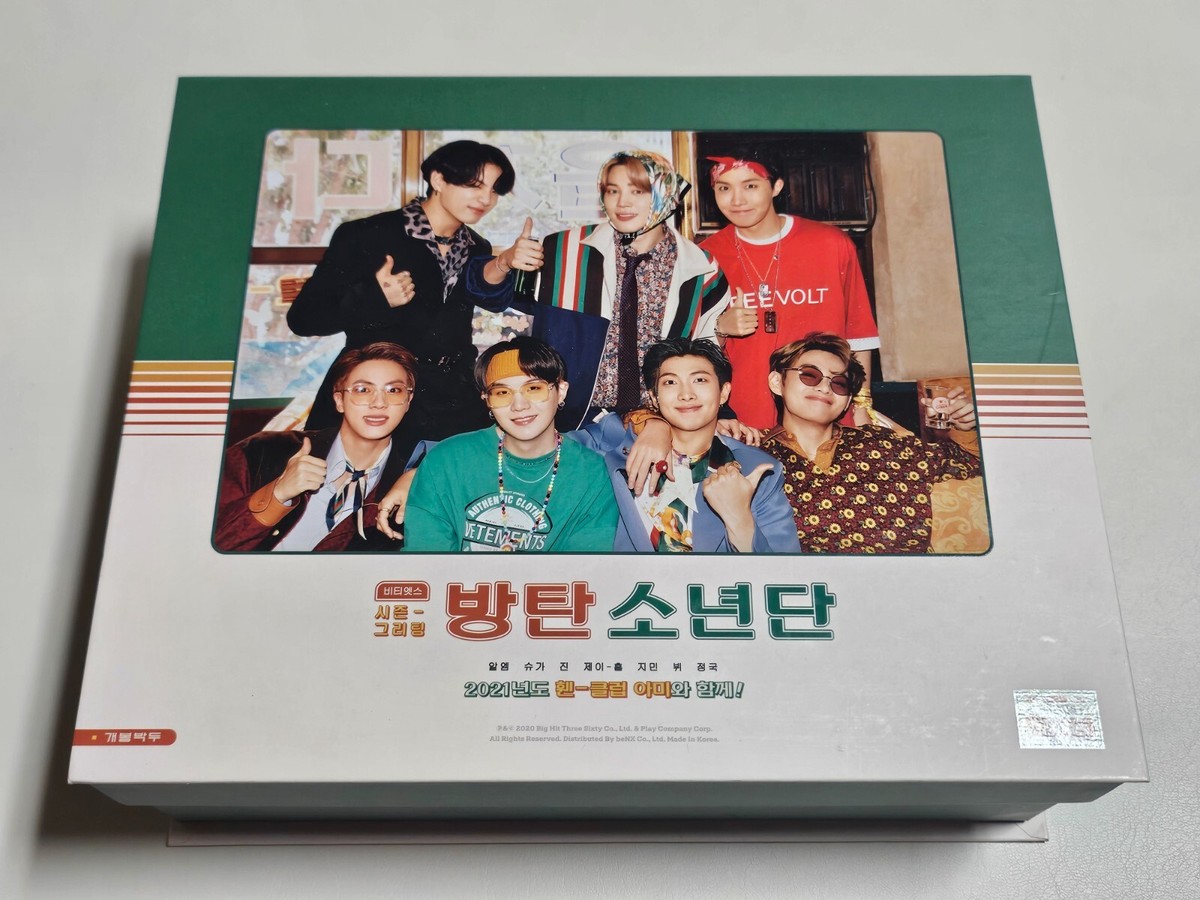 BTS 2021 Season's Greetings DVD Full Set / Good Condition / Photo