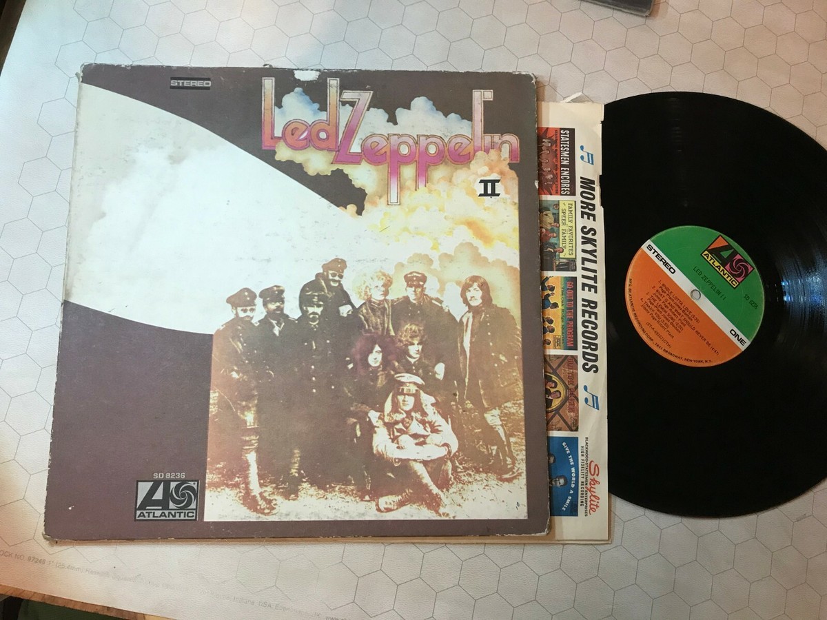 Led Zeppelin II SD-8236 1841 Broadway '69 RL SS LH rob ludwig 1A/D
