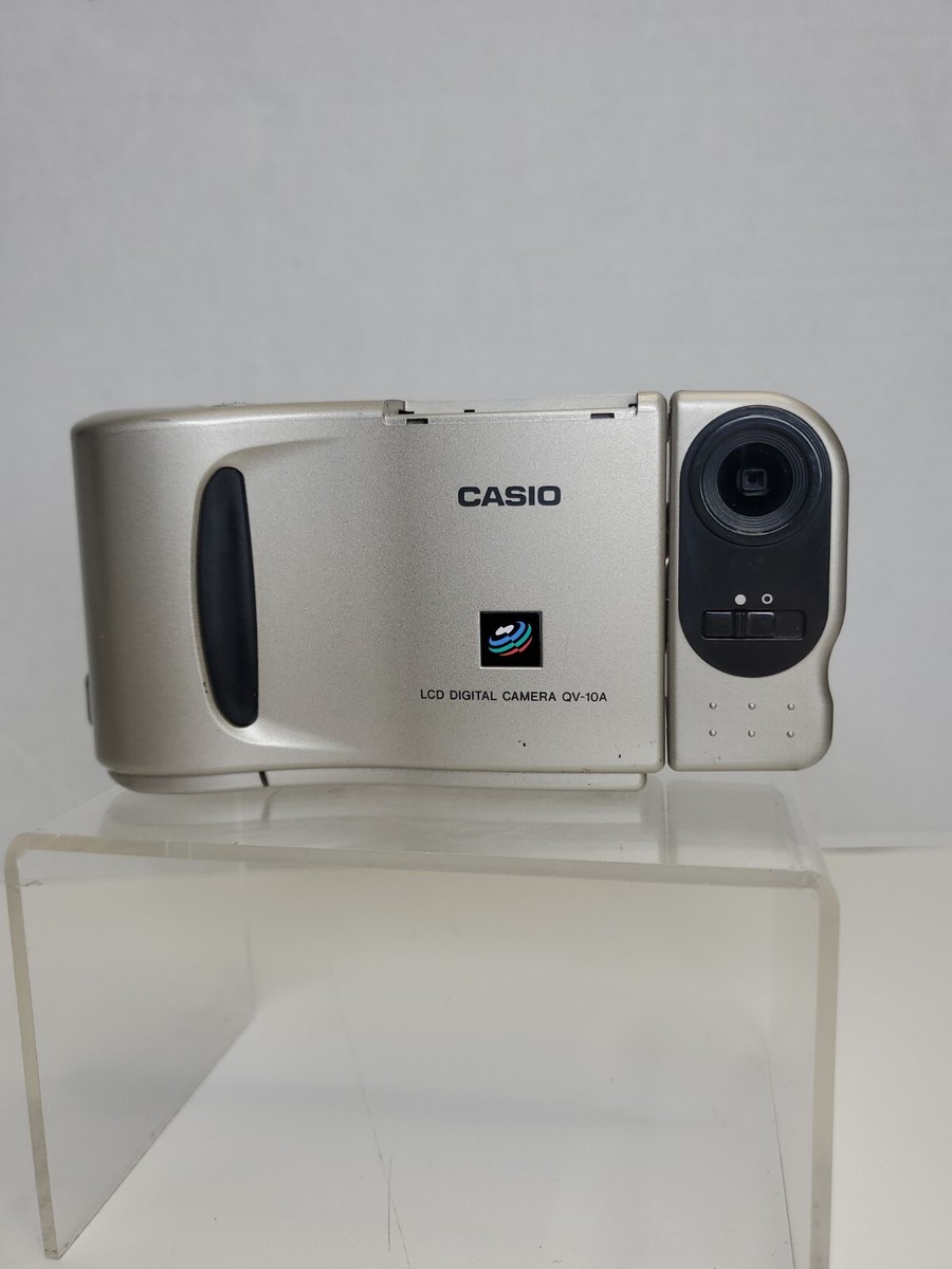 Casio QV-10 Ab LCD digital camera w/ original case (TESTED AND