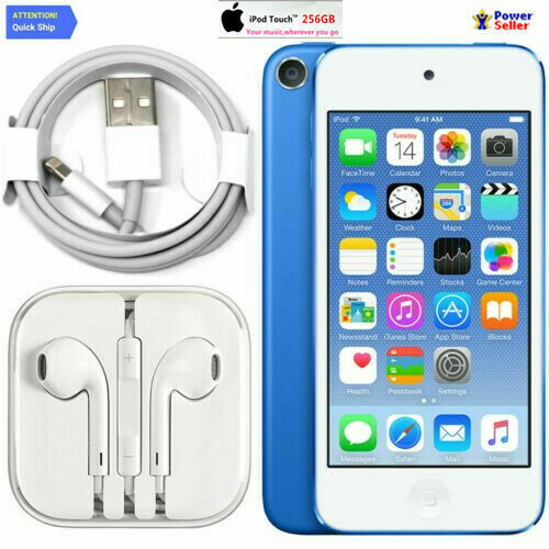 Apple iPod Touch 7th Generation 256GB Blue MP4 Player | eBay