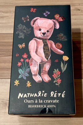 Be@rbrick Nathalie Lete Ours a la cravate 400% - Bearbrick | eBay