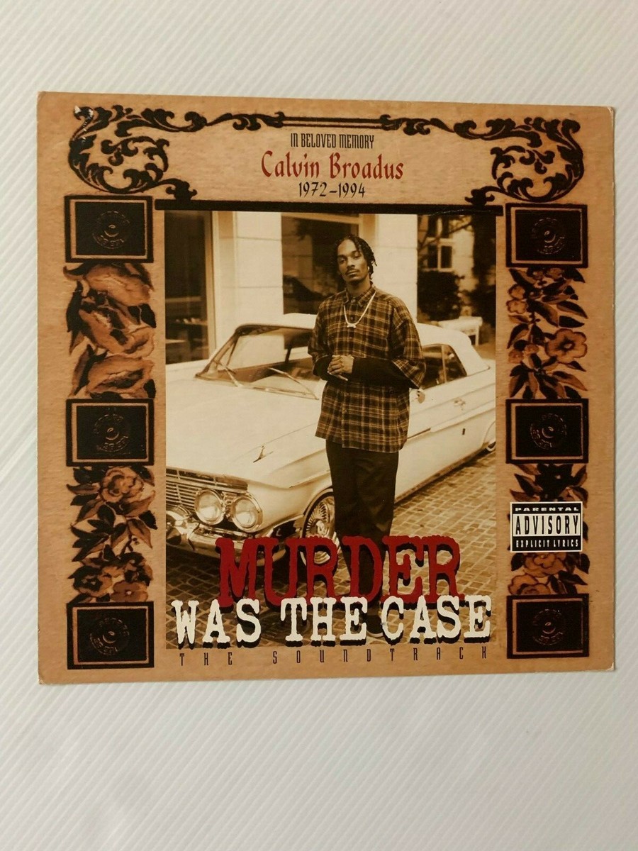 Vintage Snoop Dogg Murder Was The Case Original 12x12 Death Row
