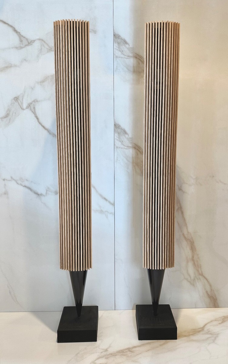 Beolab 8000 oak wood cover (pair) premium handmade for Bang