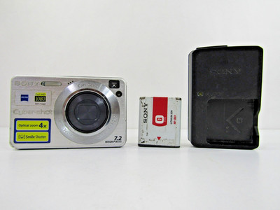 Sony Cyber-Shot DSC-W110 Digital Camera 7.0 MP Silver | eBay