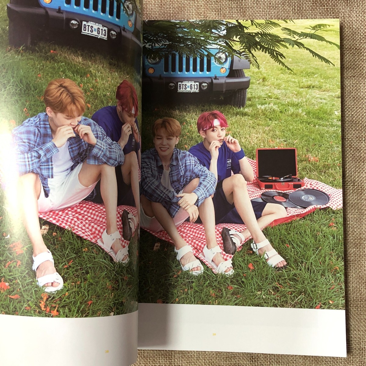 BTS GROUP [2018 Summer Package Saipan] Official Photobook + DVD