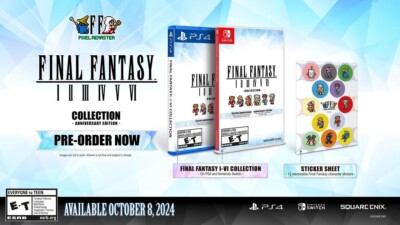 PRESALE NSW FINAL FANTASY I-VI COLLECTION ANNIVERSARY EDITION