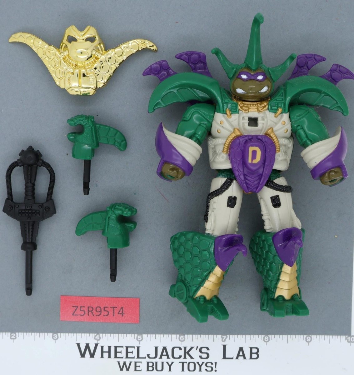 Cyber Samurai Don WORKS 100% Complete Teenage Mutant Ninja