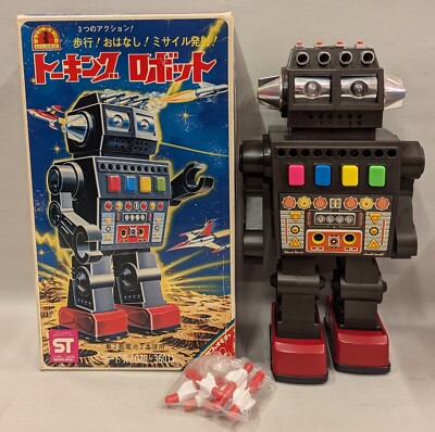 Yonezawa Space Talking Robot Battery Operated Japan Vintage Toy w