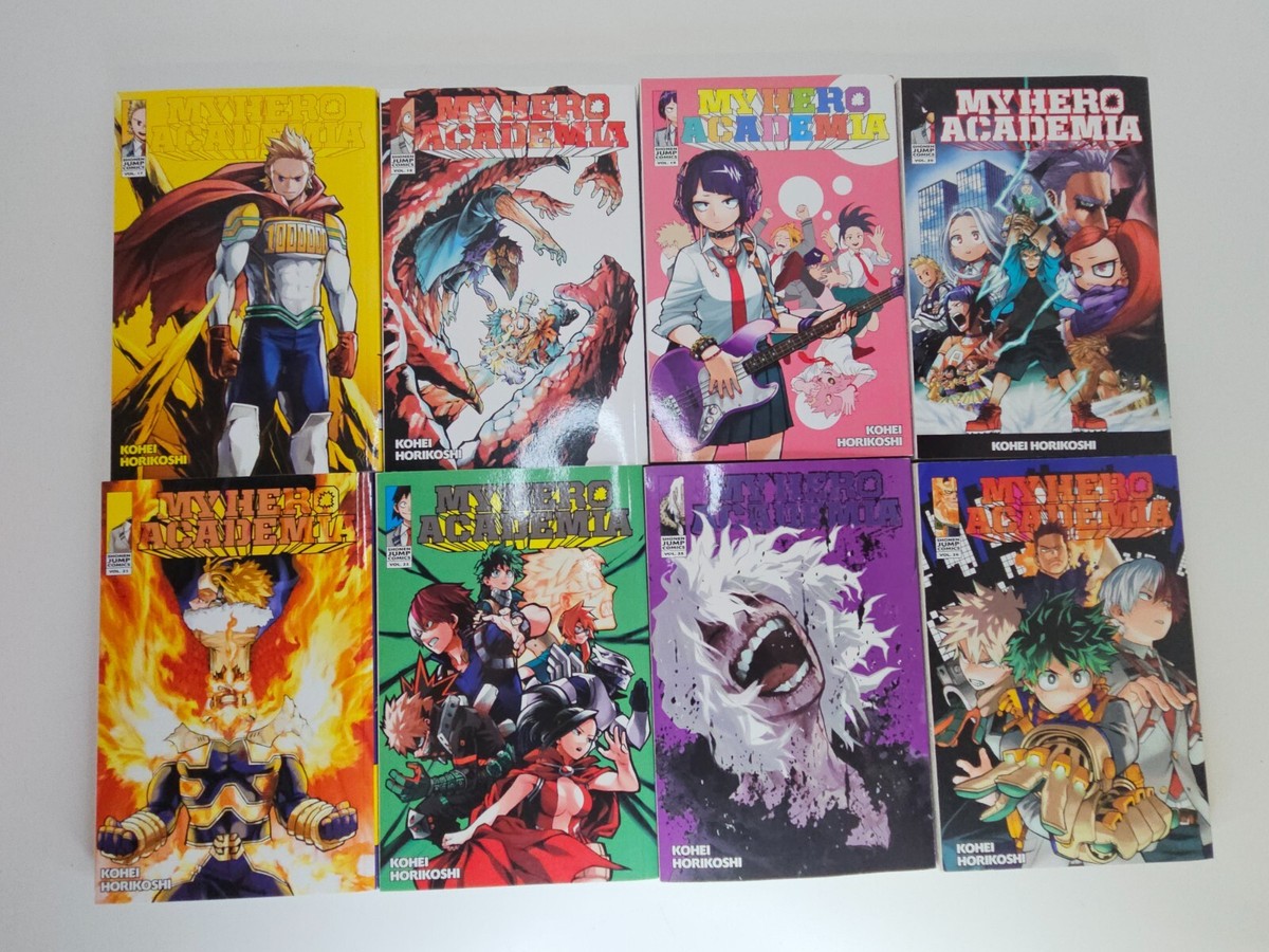 MY HERO ACADEMIA Volumes 1-22, 25-26 English Manga Lot Viz Media