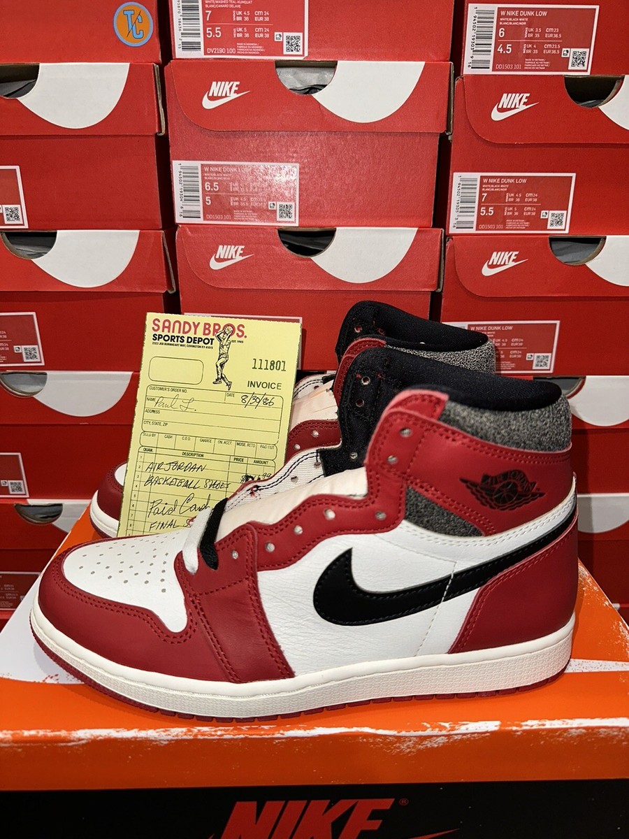 Jordan 1 Retro High OG Chicago Lost and Found - (Sizes 8-13