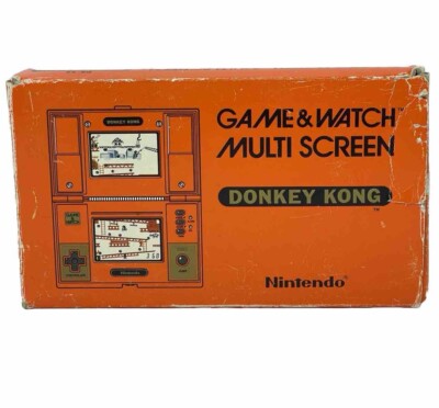 Nintendo Game & Watch DONKEY KONG DK-52 Multiscreen 1982 TESTED