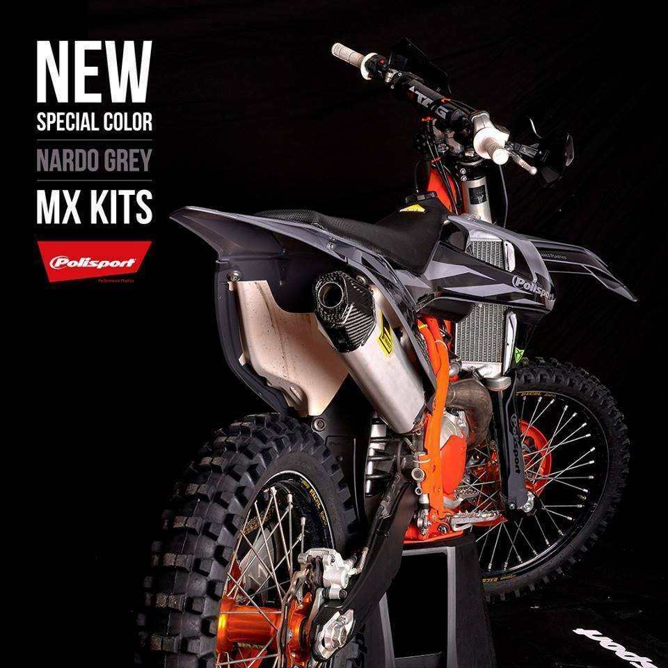 KTM Plastics Kit SX SXF XC XCF 2016 - 2018 Nardo Grey Motocross