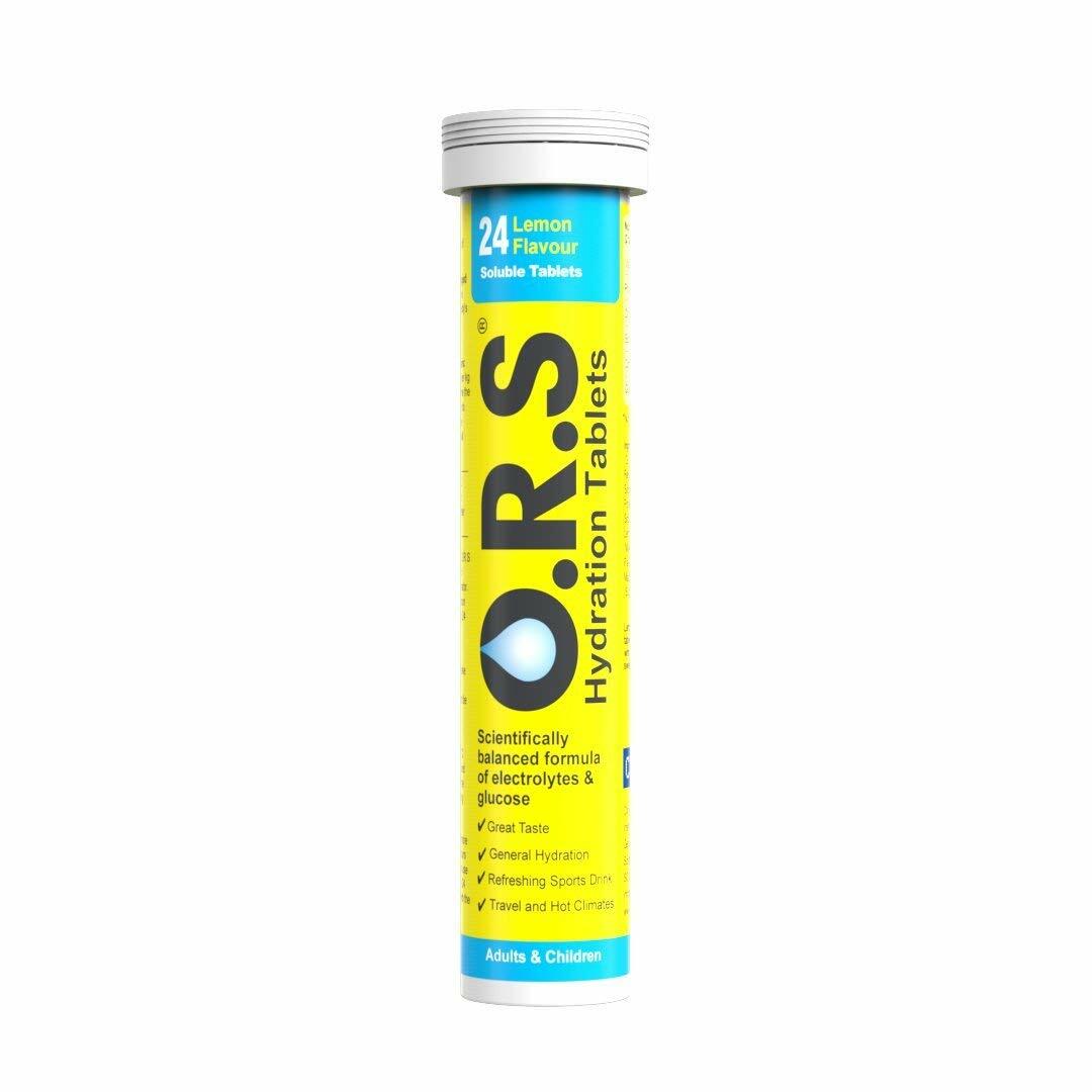 ORS Oral Hydration Salts Lemon Flavour - 24 Tablets | eBay