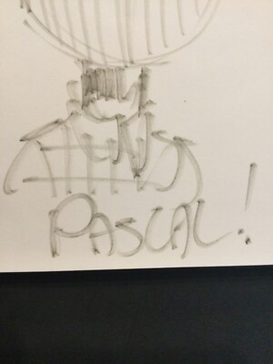 3000 Moments A Collection of Sketches SIGNED/DRAWING Pascal