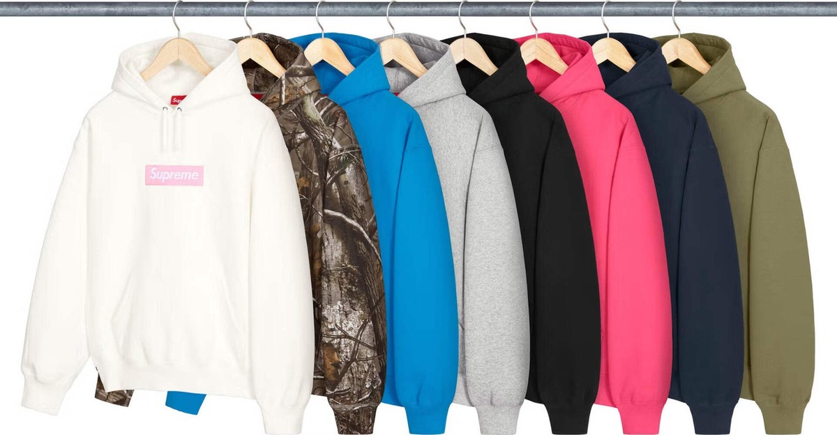 Supreme Box Logo Hooded Sweatshirt FW25 | eBay