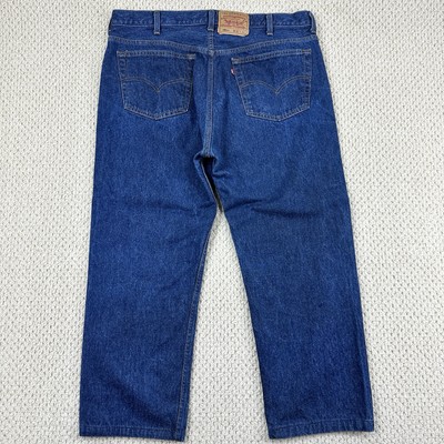 Vintage Levis 501-0000 Jeans Fits Mens 40x27 Blue Denim Made in