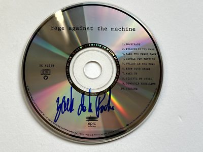 RARE* Early Autograph of Zack De La Rocha SIGNED Rage Against The