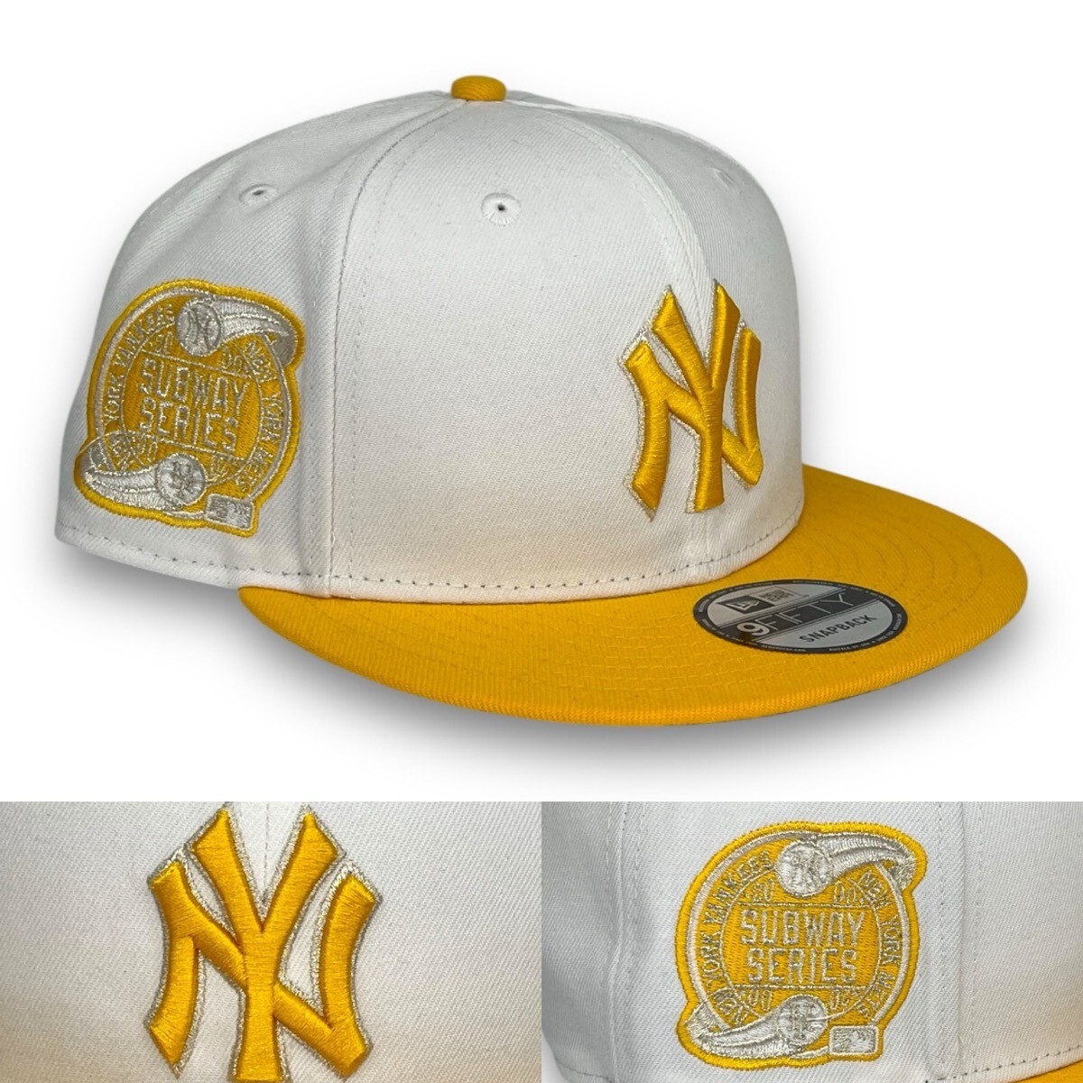 NY Yankees 2000 SS 9FIFTY Adjustable Snapback New Era Cap- White