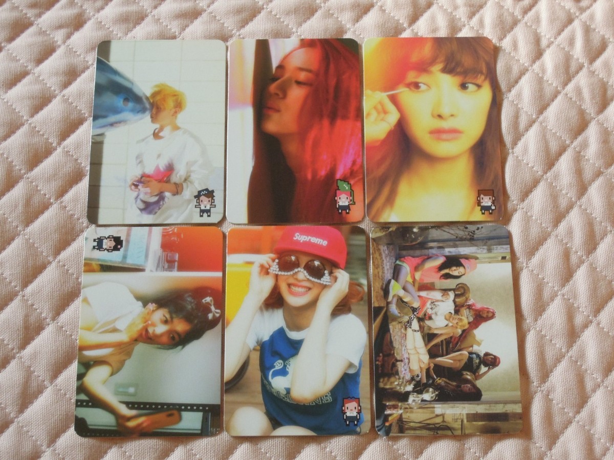 f(x) FX 2nd Album Pink Tape Photocard Set KPOP Amber Krystal