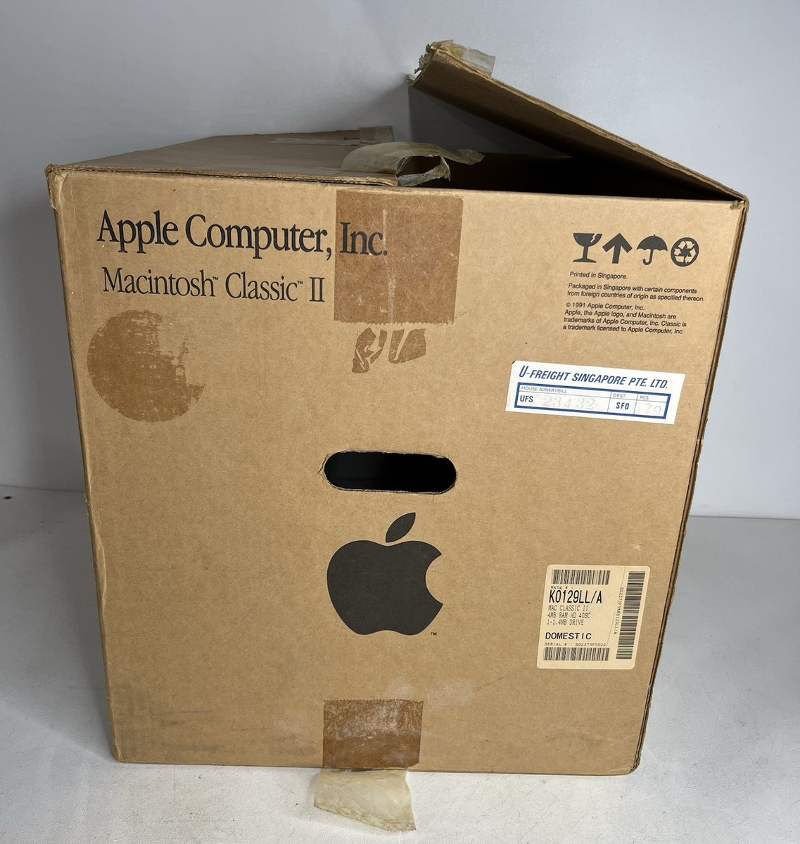 Vintage Apple Macintosh Classic II Original Box Only | eBay