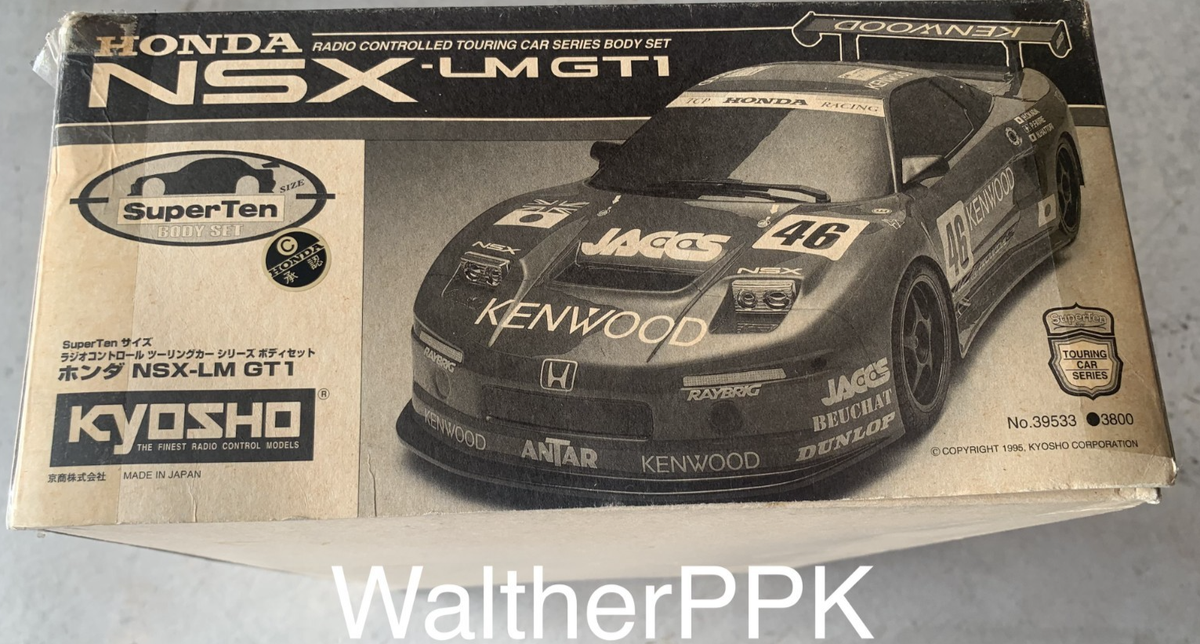 Ultra Rare New Kyosho Superten FW03 FW04 Honda NSX-LM GT1 Body Set