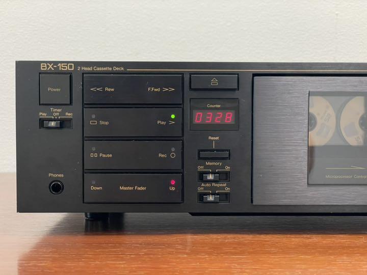 Vintage Nakamichi BX-150 2 Head Cassette Deck plus Manual Included