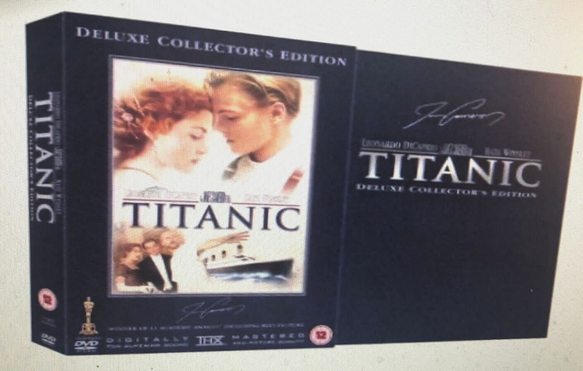 Titanic (4 Disc Deluxe Collector's Edition DVD) Kate Winslet