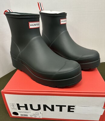 HUNTER~Women's Play Short Boot~Arctic Moss~Size 11 | eBay